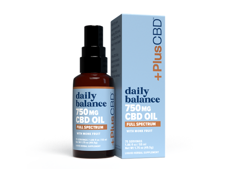 CBD OIL 750MG 1.86OZ UNFLAVORED